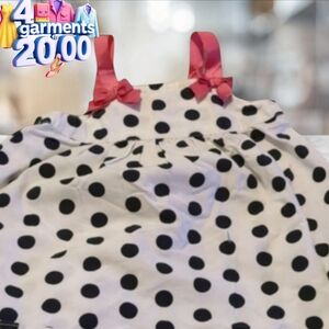 Baby 8 polka dot dress size 12-18 months
